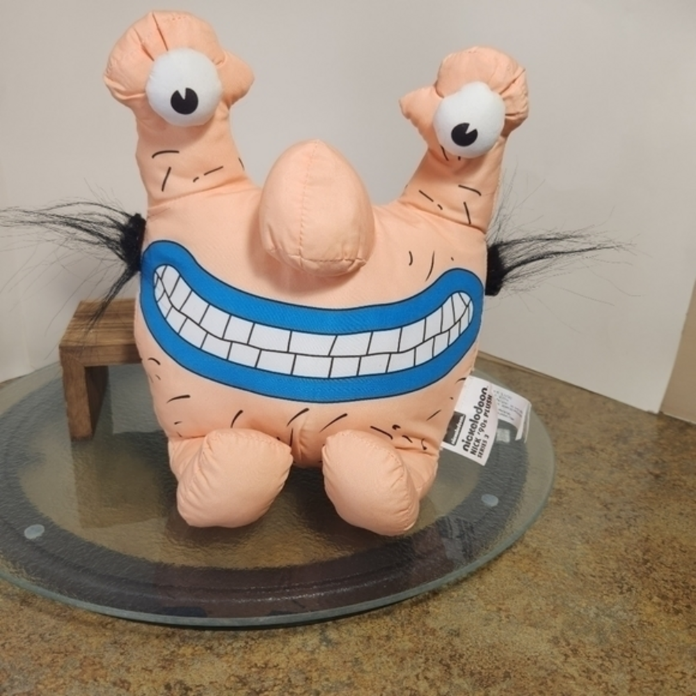 Nickelodeon Krumm Plush from Aaahh‎ Real Monsters! Nostalgic Kids Memories